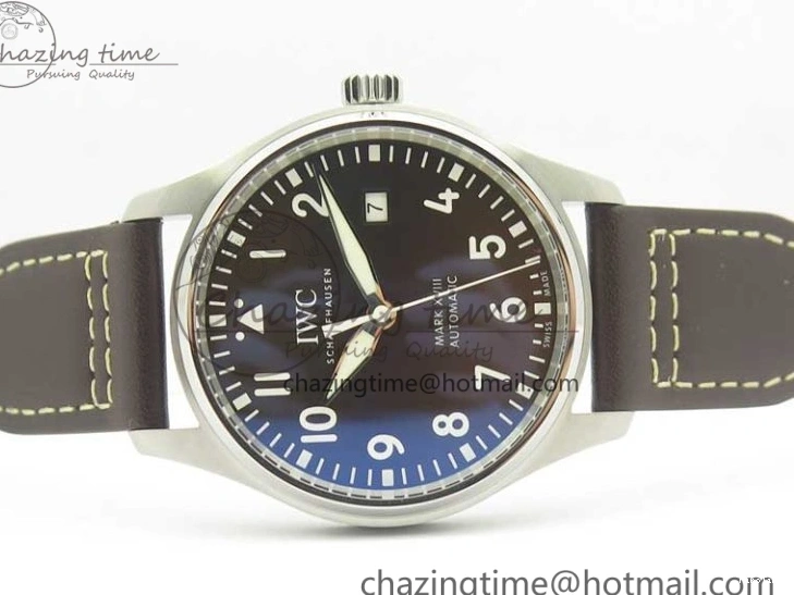 MIROTIME 0709 Practical MARK XVIII ANTOINE DE SAINT EXUPÉRY IW327003 SS MKS 1:1 Best Edition on Brown Leather MIYOTA 7193